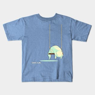 Lazy Cat (Playtime 2) Kids T-Shirt